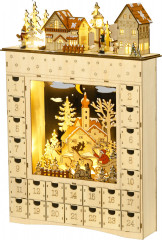 Adventní kalendář k zaplnění | přírodní č.1