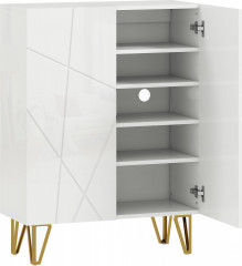 Botník 72 x 31,5 x 95 cm | bílý č.1