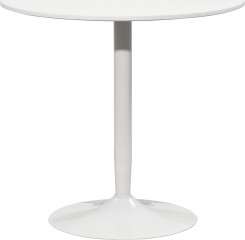 Jídelní kuchyňský stůl 80 x 80 cm | bílý