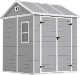 Zahradní kůlna 181 x 181 x 220 cm | šedá č.1