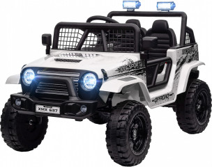 Elektrické dětské auto | bílé č.1