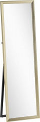 Celoplošné zrcadlo s kovovým vzhledem 160 x 50 cm | zlaté č.1