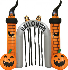 Halloweenská dekorace, oblouk 322 cm | vícebarevná č.3