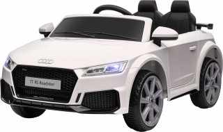 Dětské elektrické autíčko s funkcí zpětného chodu | bílé č.1