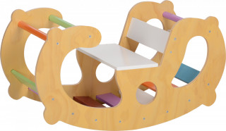 Prolézačka s houpacím obloukem | vícebarevná č.1