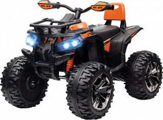 Dětská elektrická čtyřkolka pro děti 3-5 let | oranžová č.1