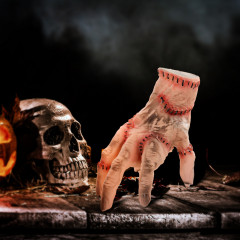 Halloweenská dekorace ruka | vícebarevná