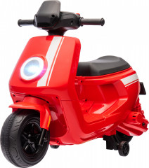 Dětská motorka se světlometem | červená č.1