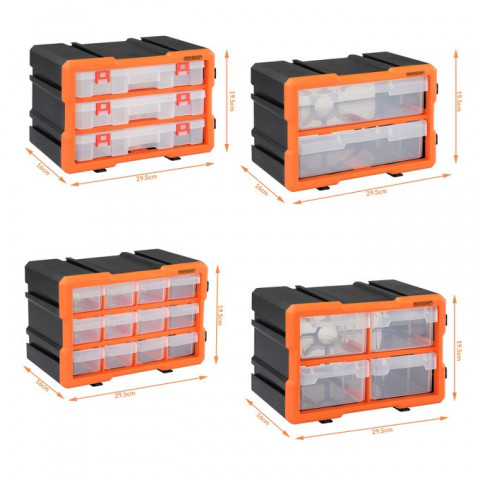 Box na drobné díly | 72 přihrádek č.3