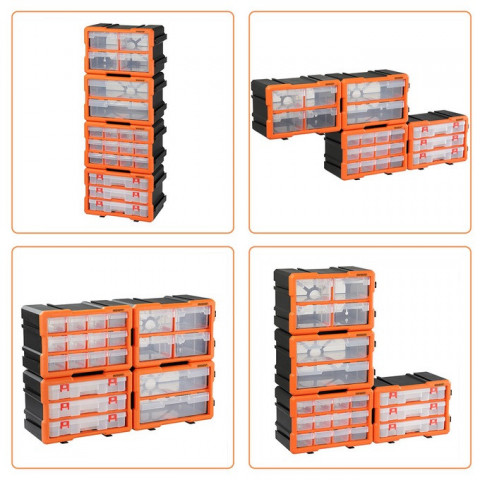 Box na drobné díly | 72 přihrádek č.6