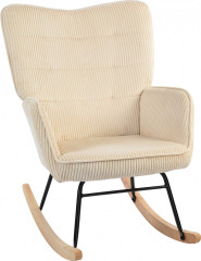 Ergonomické houpací křeslo | béžové