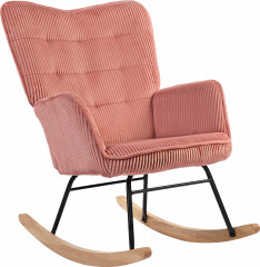 Ergonomické houpací křeslo | růžové č.1