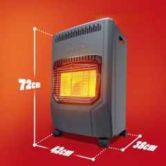 Plynový ohřívač 72x38x42cm 4200W č.2