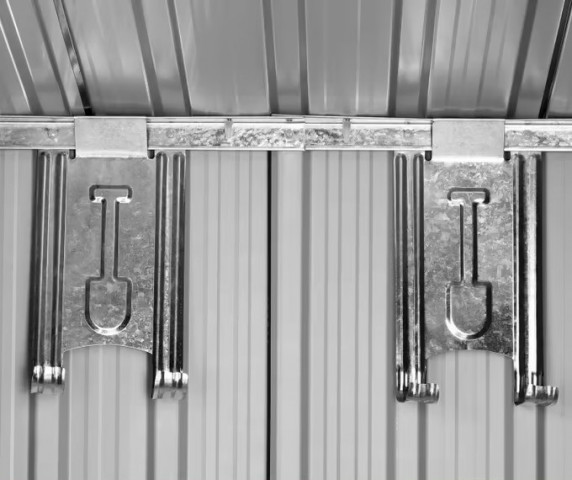 Zahradní domek 196x122x182cm | antracit č.5