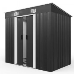Zahradní domek 196x122x182cm | antracit č.3