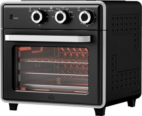 Mini trouba 20 litrů, 5 režimů | černá + stříbrná