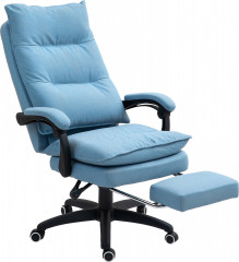 Kancelářská židle s 6bodovou masáží | modrá č.1