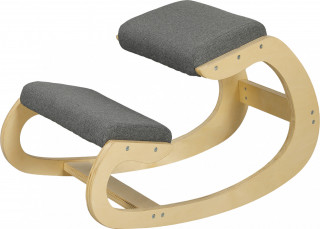 Ergonomická podkolenní houpací židle | šedá č.1