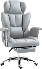 Kancelářská židle s funkcí polohování | světle šedá