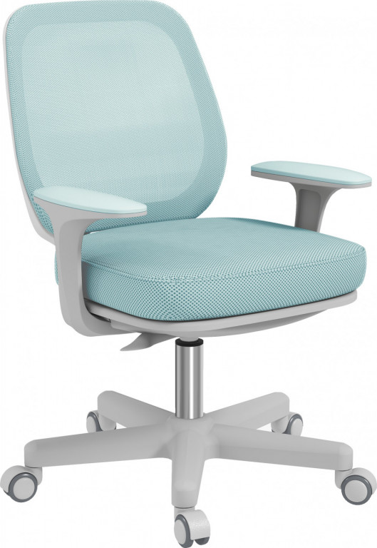 Ergonomická kancelářská židle s funkcí otáčení | světle zelená
