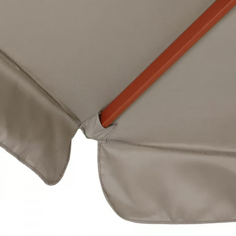 Slunečník Ø330cm UV ochrana 80+ | hnědý č.6