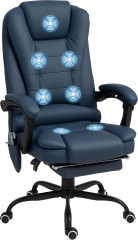 Masážní židle se 7 masážními body | modrá