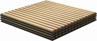 Akustické panely 4 kusy 60 x 60 cm | dub č.1
