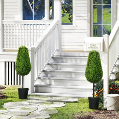 Sada 2 umělých rostlin Boxwood 90 cm | zelená č.1