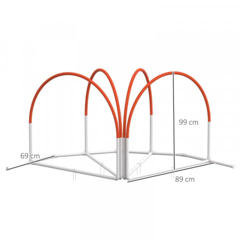Sada pro agility | oranžová+ bílá č.3
