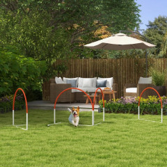 Sada pro agility | oranžová+ bílá č.1