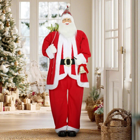 Santa Claus 1,6 m | červený č.2