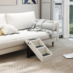 Pomocné schody pro malé psy | krémově bílé č.1