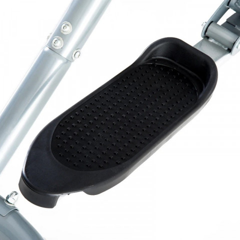 Crossový trenažér 96 x 60 x 152 cm | stříbrný č.6