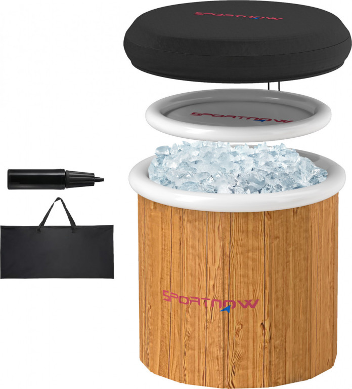 Nafukovací ledová vana 300 l | hnědá