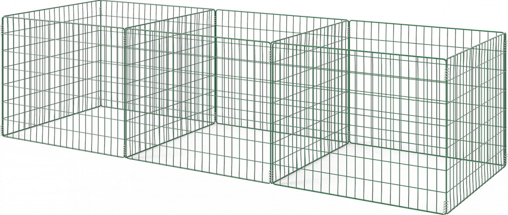 Kompostér 270 x 90 x 70 cm | zelený