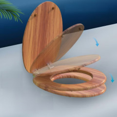 WC sedátko Wood s tlumeným dovíráním č.3