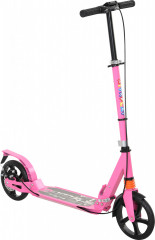 Dětská koloběžka s nastavitelnými řídítky | růžová č.1