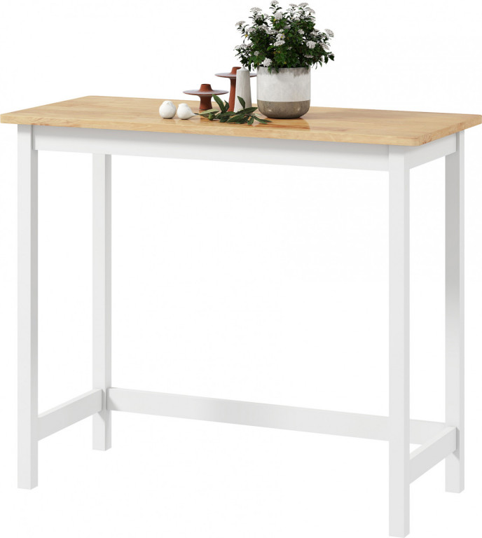 Kuchyňský stůl z masivu, 108 x 48 x 91 cm | dub