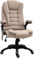 Kancelářská židle s vibrační masáží | světle hnědá č.1
