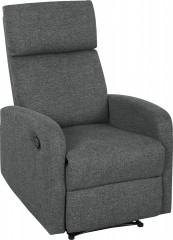 Polohovatelné TV křeslo | tmavě šedé č.1