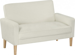 2místná čalouněná pohovka | krémově bílá č.1