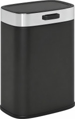 Nerezový odpadkový koš 5 litrů | černý č.1