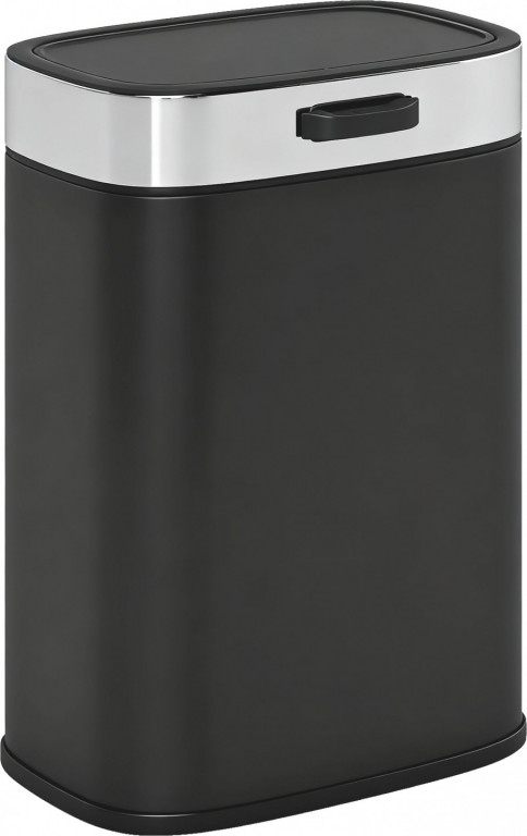 Nerezový odpadkový koš 5 litrů | černý