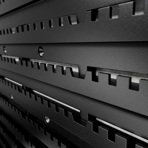 54dílná nástěnná deska na nářadí 95x54cm | černá/červená č.8