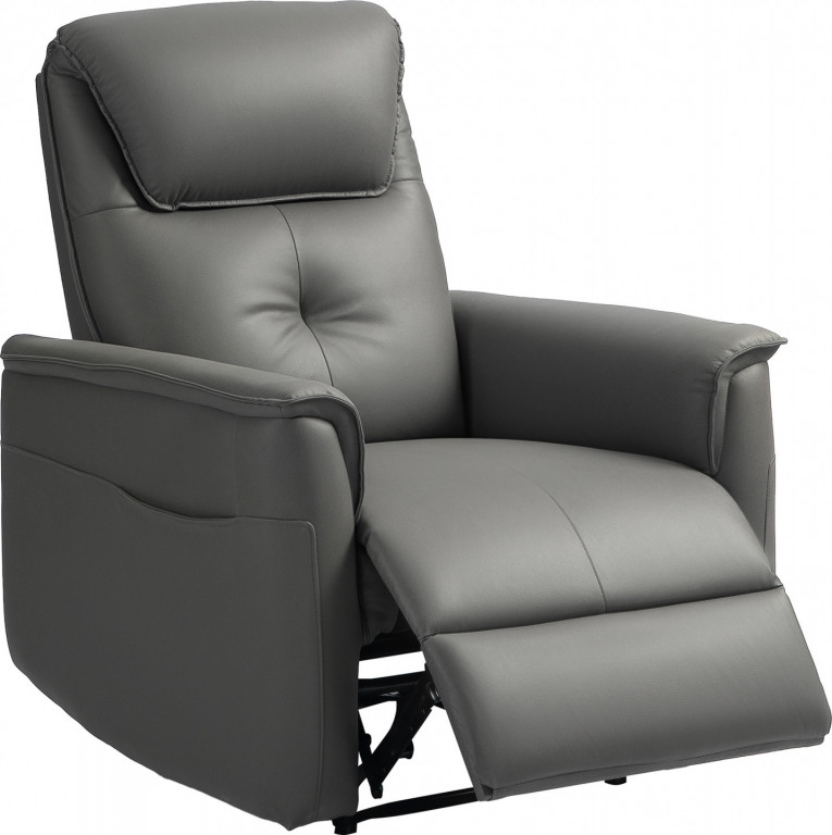 Polohovací TV křeslo | šedé
