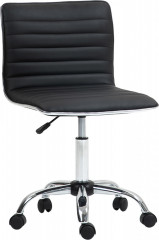 Kancelářská židle s opěradlem | černá