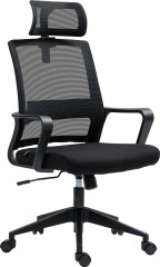 Ergonomická židle s područkami | černá č.1