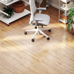 Ochranná podložka pod kancelářské židle 120 x 120 cm | transparentní č.1