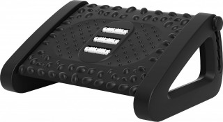 Výškově nastavitelná podnožka pod stůl | černá č.1