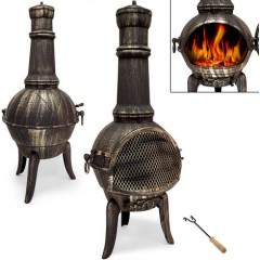 Záhradný liatinový krb Chimenea č.3